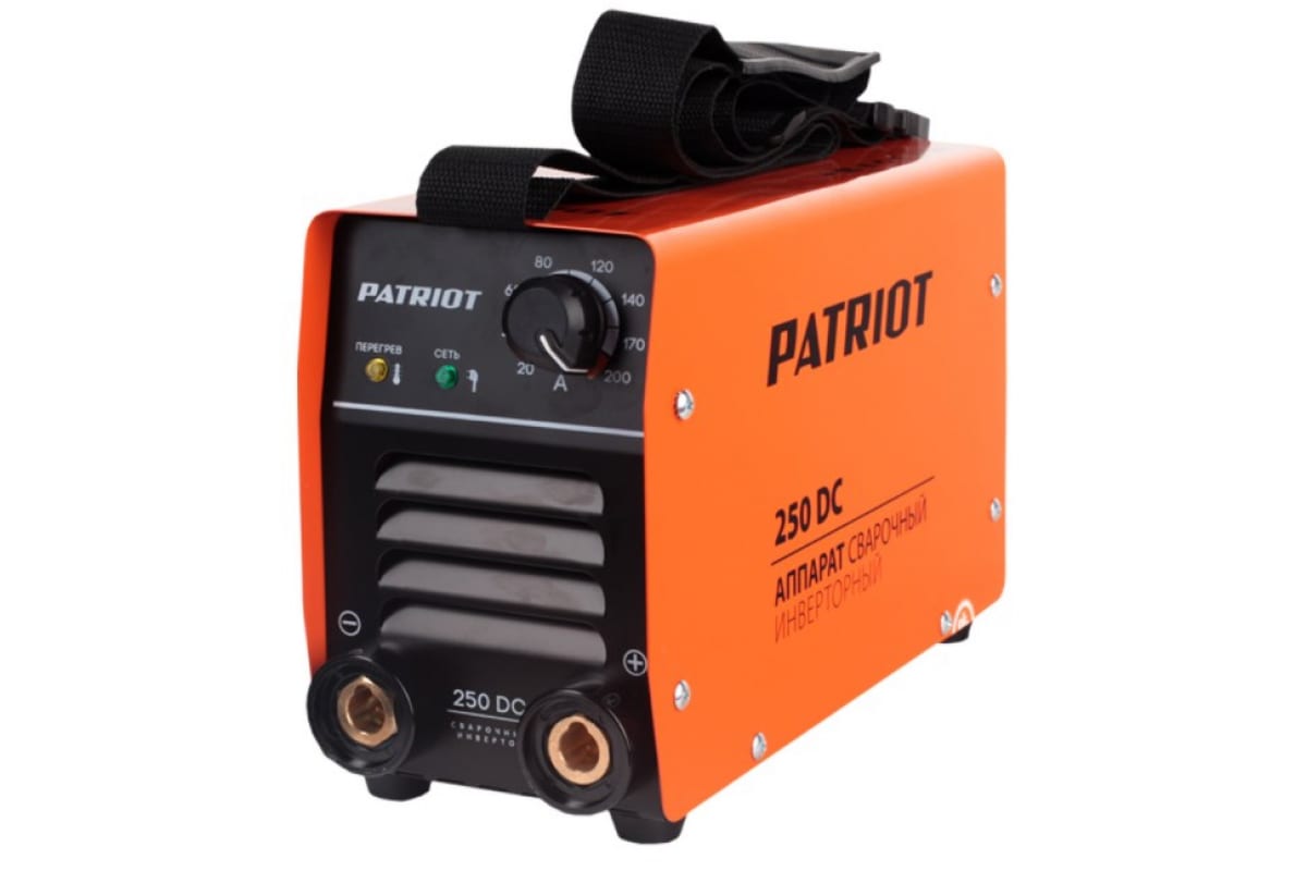Сварочный аппарат инверторный Patriot 250DC MMA 605302521
