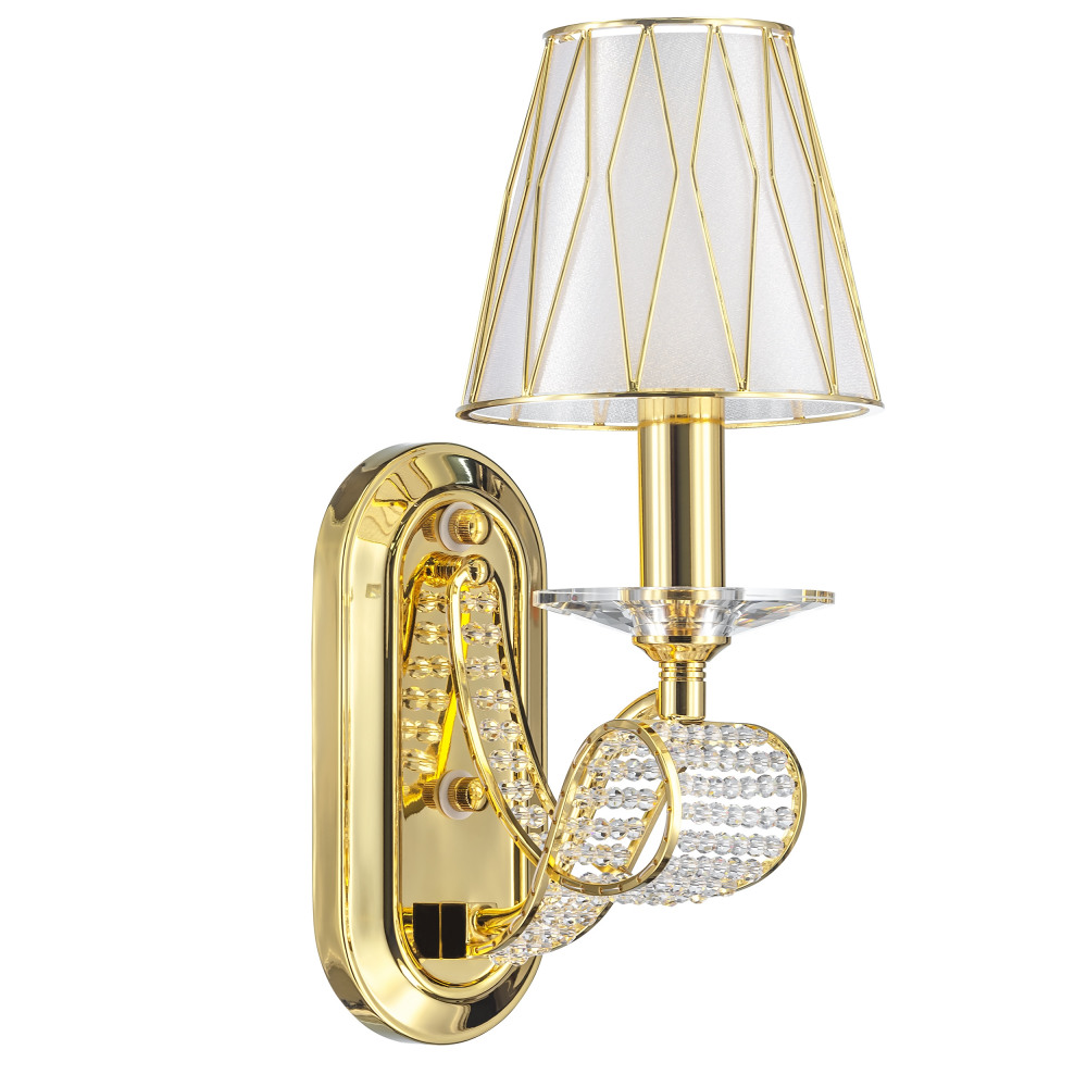 Бра RICCIO 1х40W E14 24K ЗОЛОТО