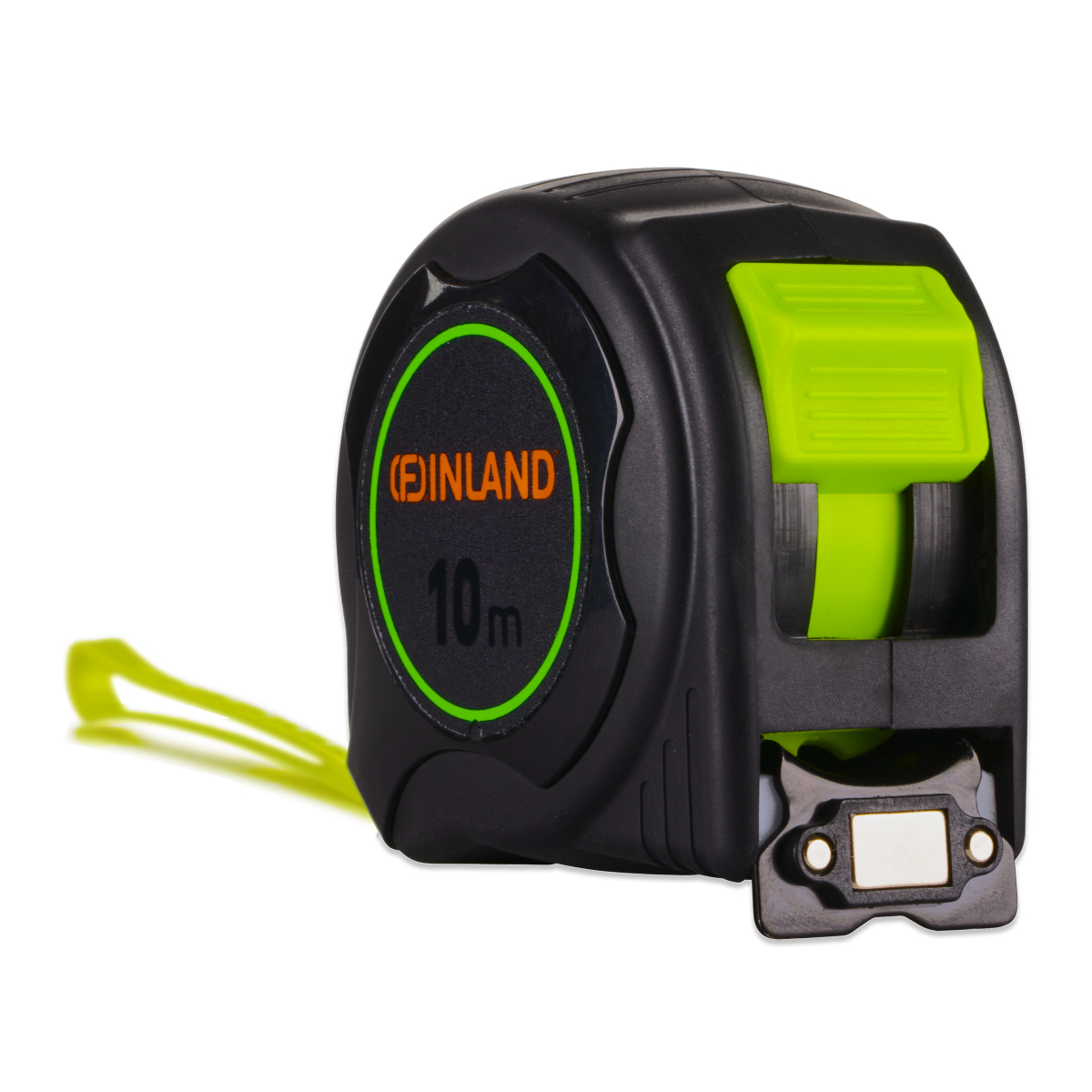 Рулетка строительная с фиксатором и магнитом Finland (10мx28мм) 1958