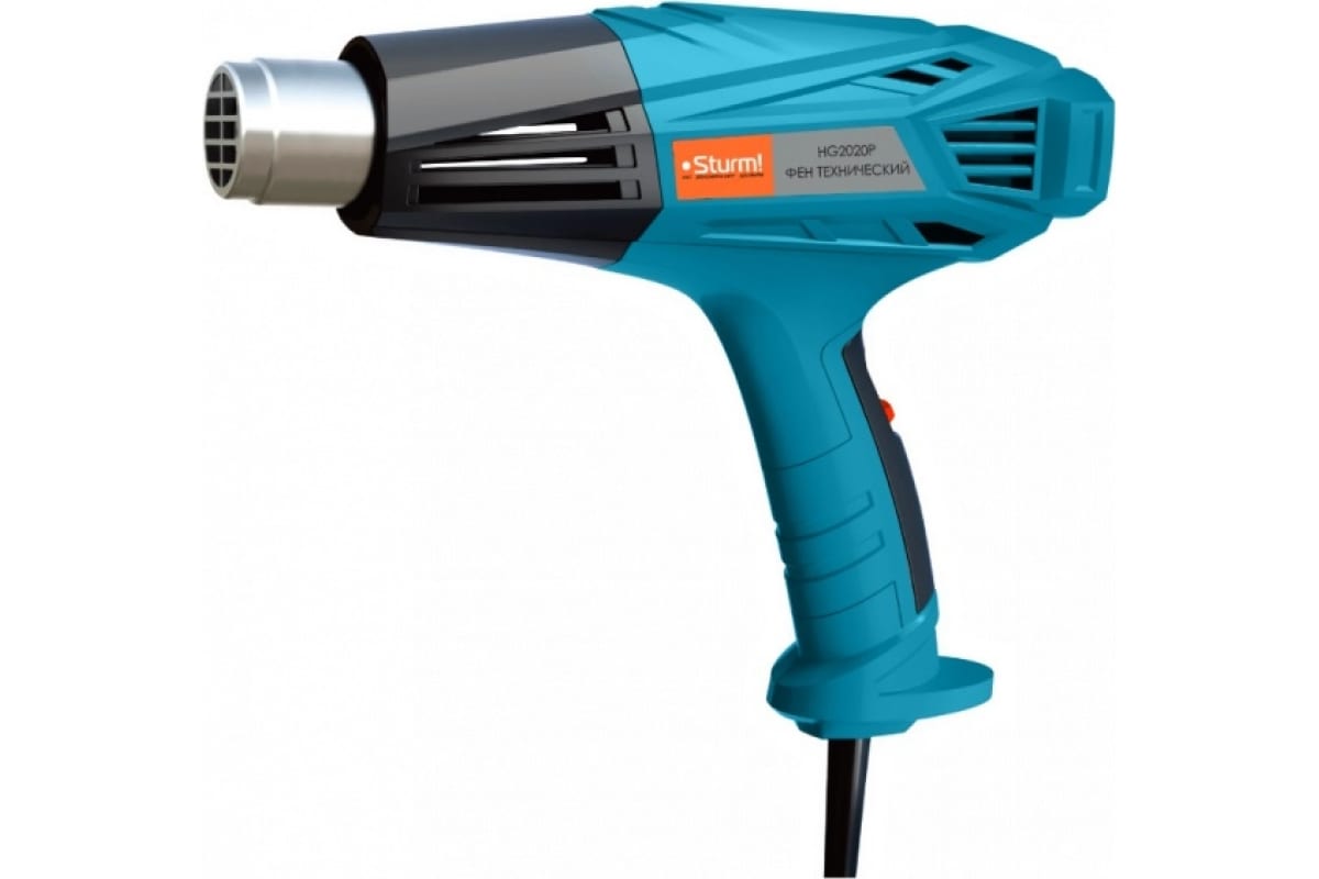 Фен строительный сетевой Sturm HG2020P