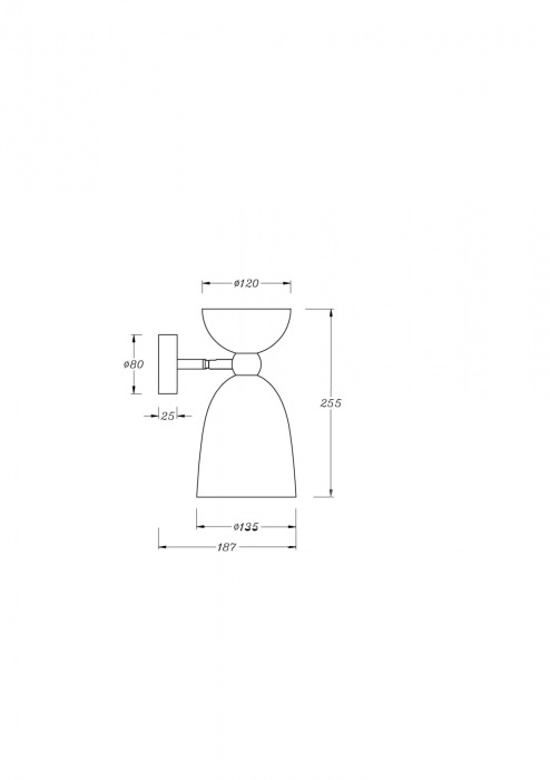 Бра Cloches MOD113WL-01W