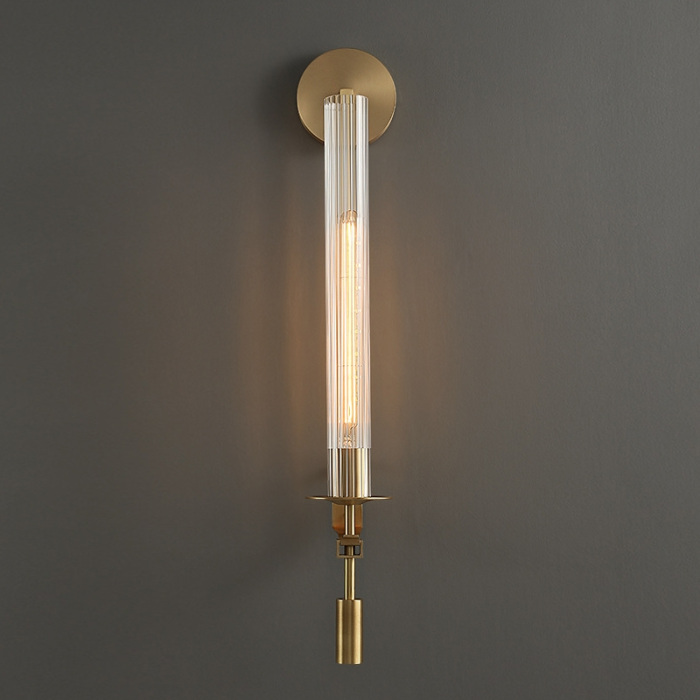 Бра Wall lamp 88043W brass