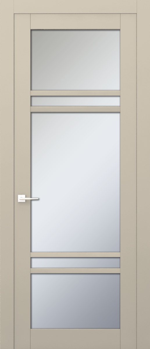 V 15, Vista, Экошпон, Софт сантьяго, Белое матовое