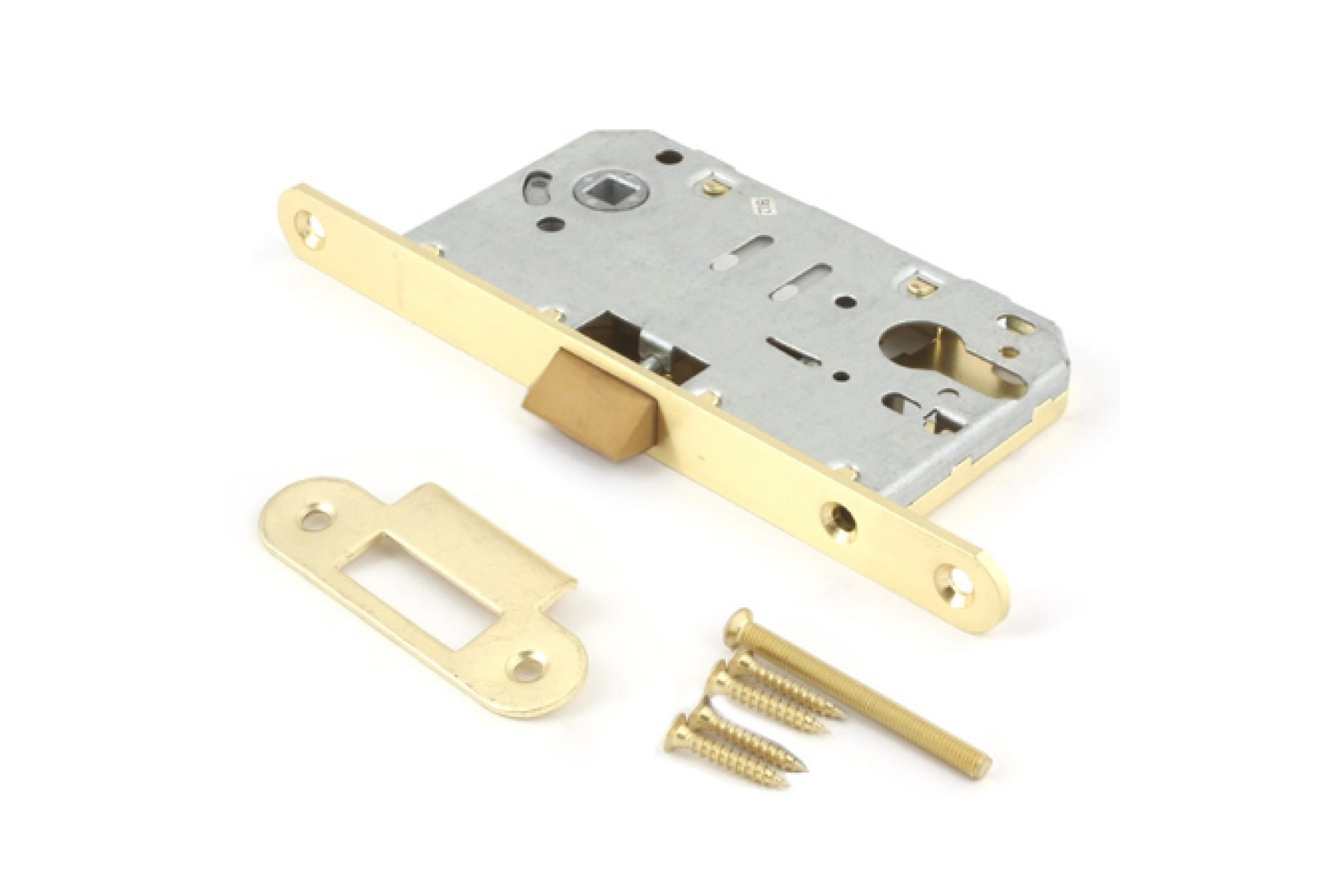 Защелка под цилиндр Apecs 5300-P-GM матовое золото 18130