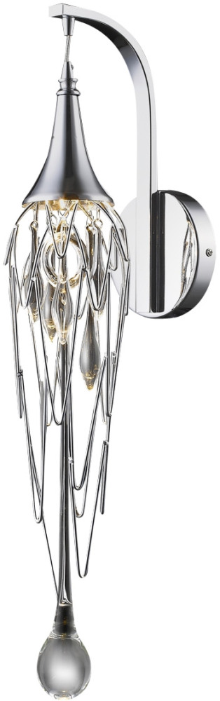 Бра Goddess Tears W68009S-1 chrome