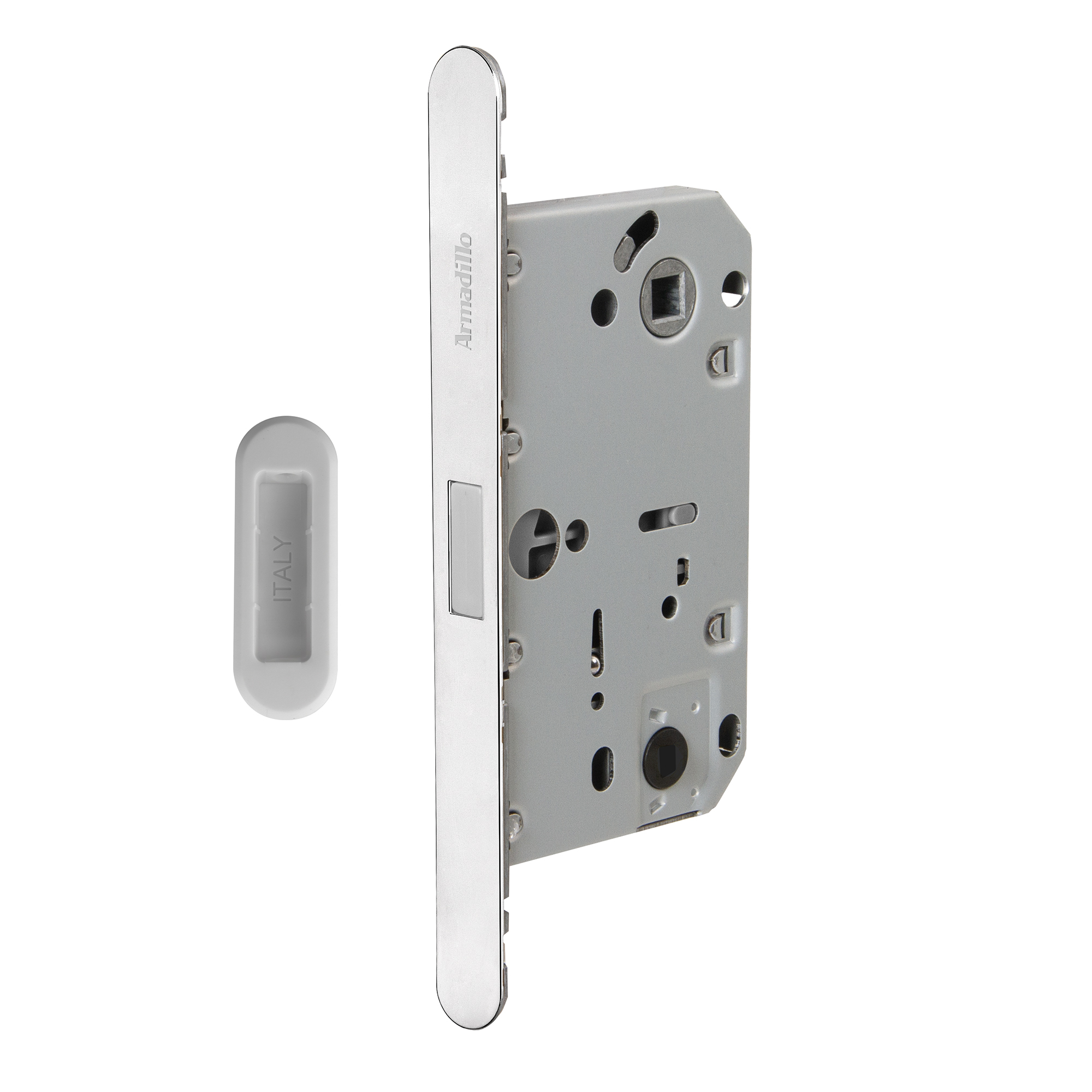 Защелка магнитная Armadillo WC с ответной планкой GRAVITY.PRO G01.196.50.96 CP хром 57289