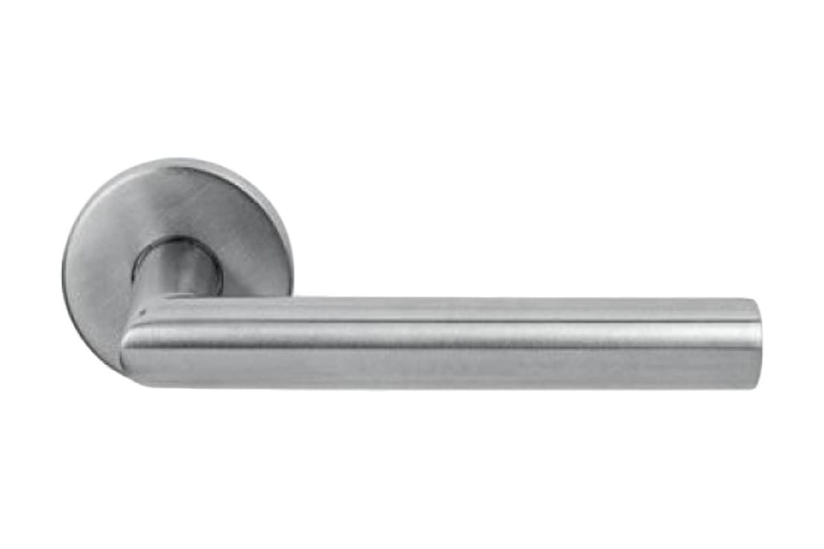 Ручка дверная Apecs H-0204-Inox никель 15755