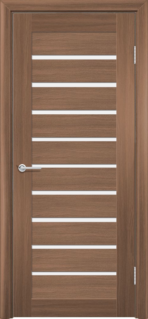 Т8, Орех темный рифленый, Белое матовое