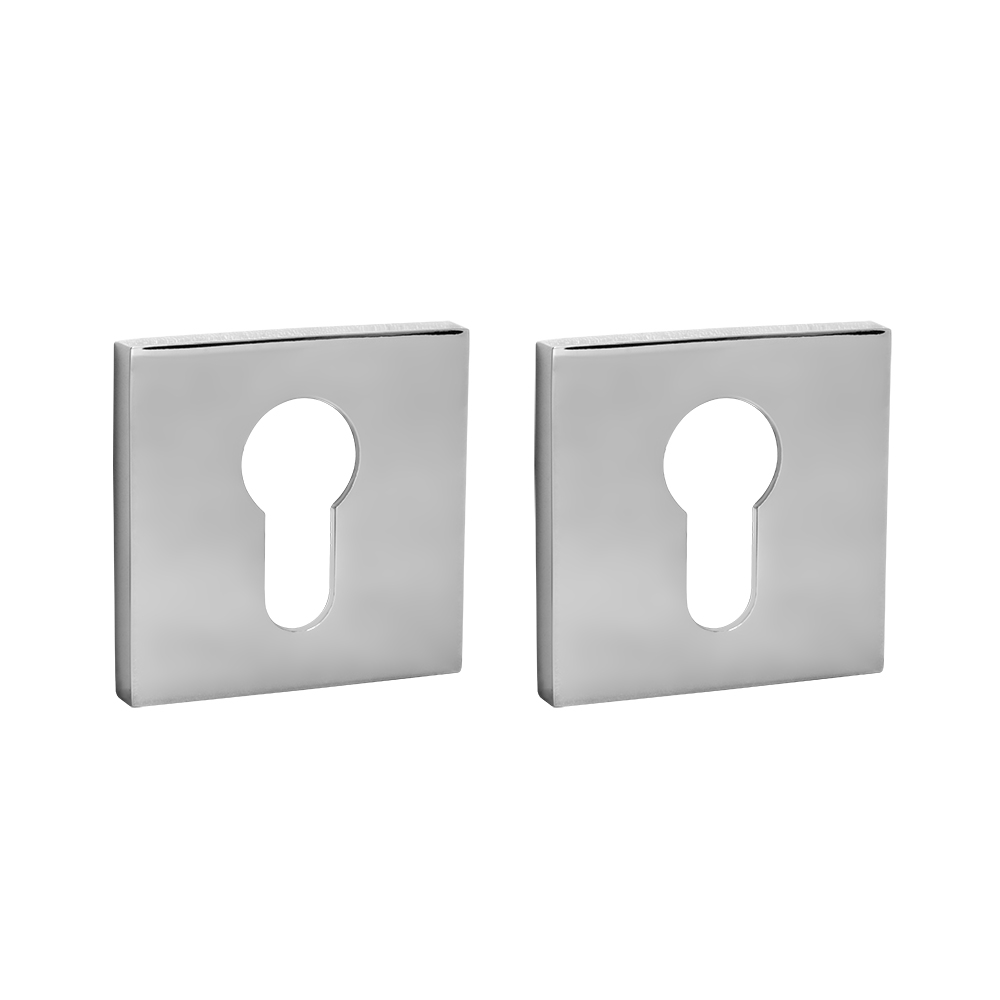 Накладка под цилиндр AJAX ET.K.JS51 (ET JS) CP-8 хром 48269