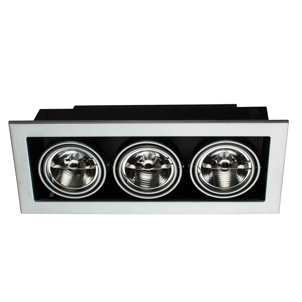 Встраиваемый точечный светильник CARDANI A5930PL-3SI