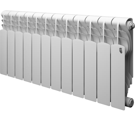 Радиатор биметаллический Royal Thermo Revolution Bimetall 350 350 мм Бок., Белый