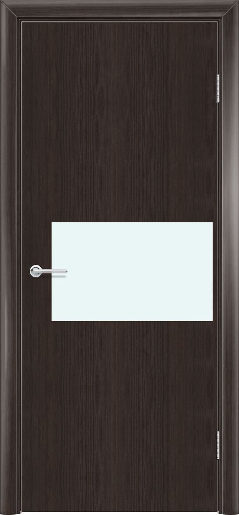 M5, Темный орех рифленый, Лакобель белый