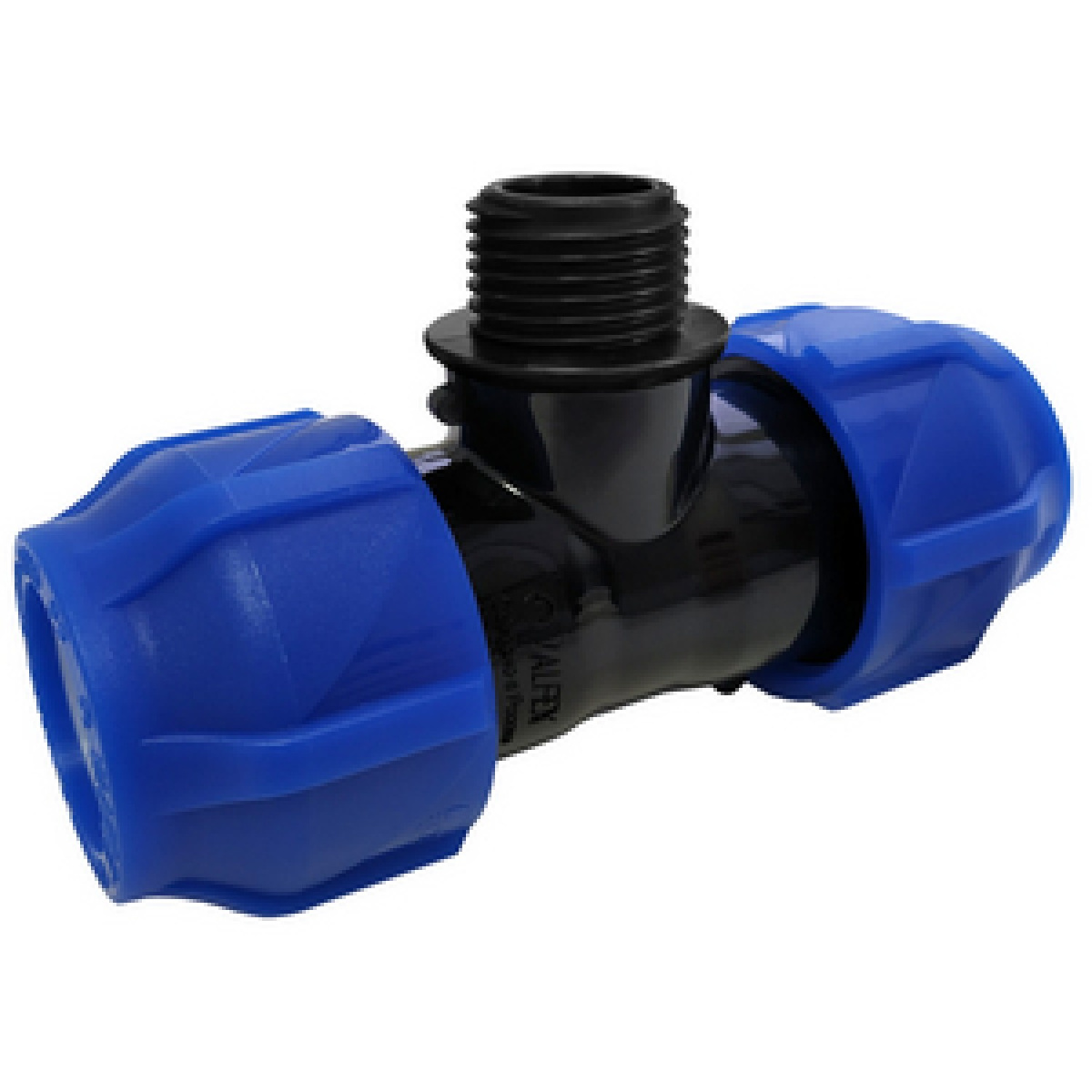 Тройник компрессионный переходной ПНД (внут./нар./внут.) Valfex