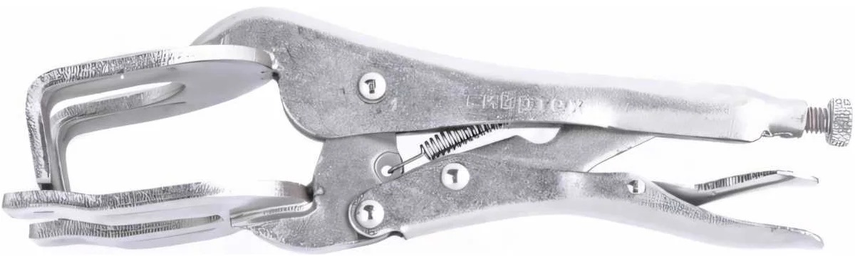 Зажим ручной, двойной, точечная фиксация Сибртех (225мм) 18429