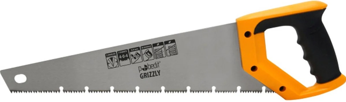 Ножовка по дереву Pobedit Grizzly (400мм) 2505740