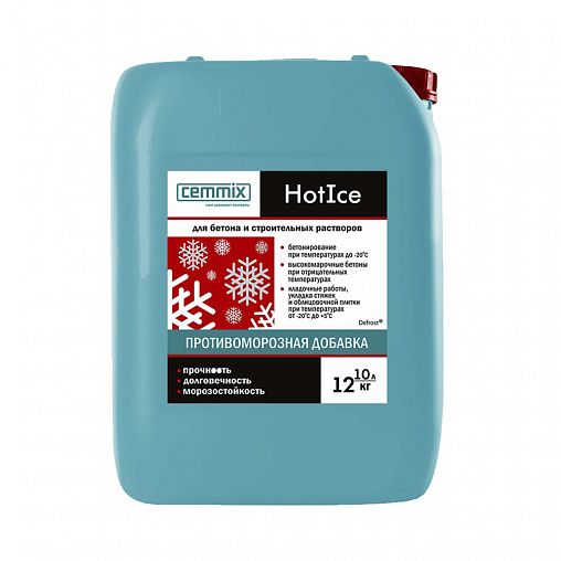 Добавка противоморозная Hotice Cemmix 10л (1/80) 206786