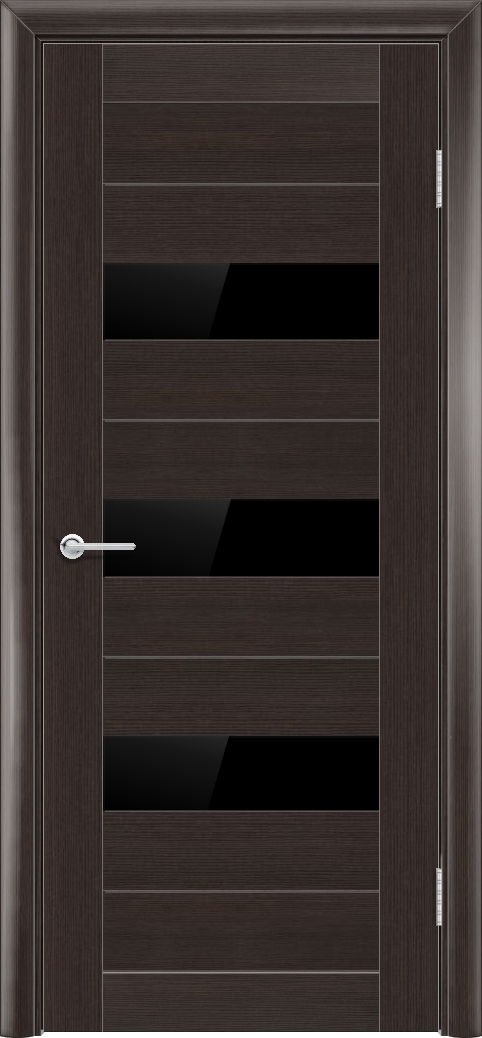 Т36, Орех темный рифленый, Лакобель черный