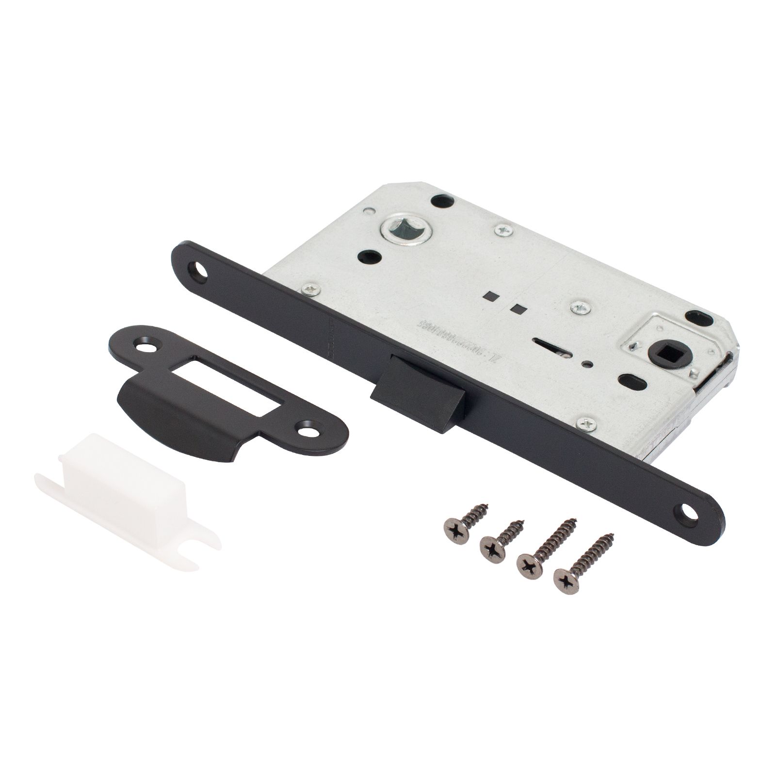 Замок врезной АРТ 5300-P-WC BL матовый черный B2B пакет 16543