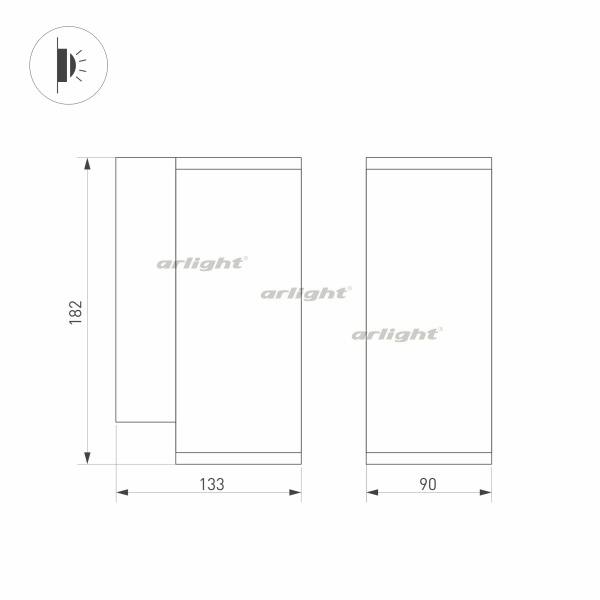 Архитектурная подсветка LGD-FORMA-WALL 032575