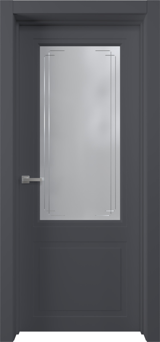 Neoclassic 2, Neoclassic, Экошпон, Софт графит, Сатинат белое