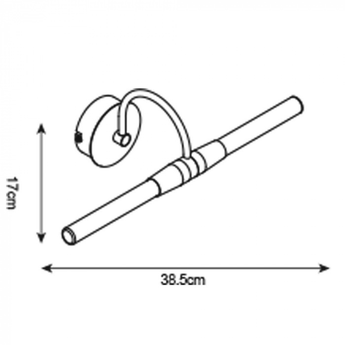 Бра AQUA A1208AP-2CC
