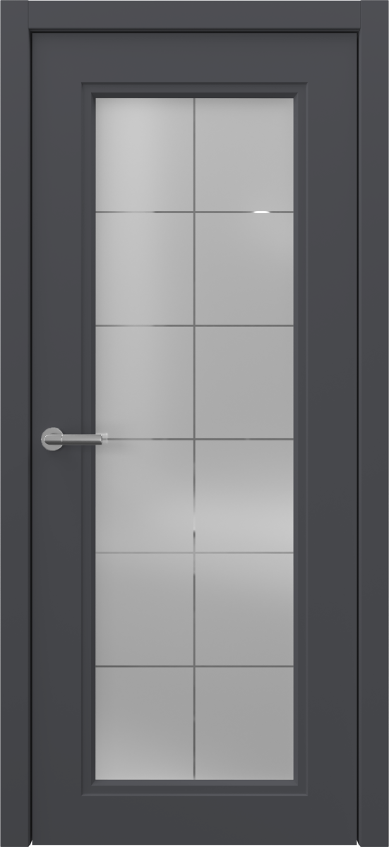 Nevada 1, Nevada, Экошпон, Софт графит, Сатинат белое