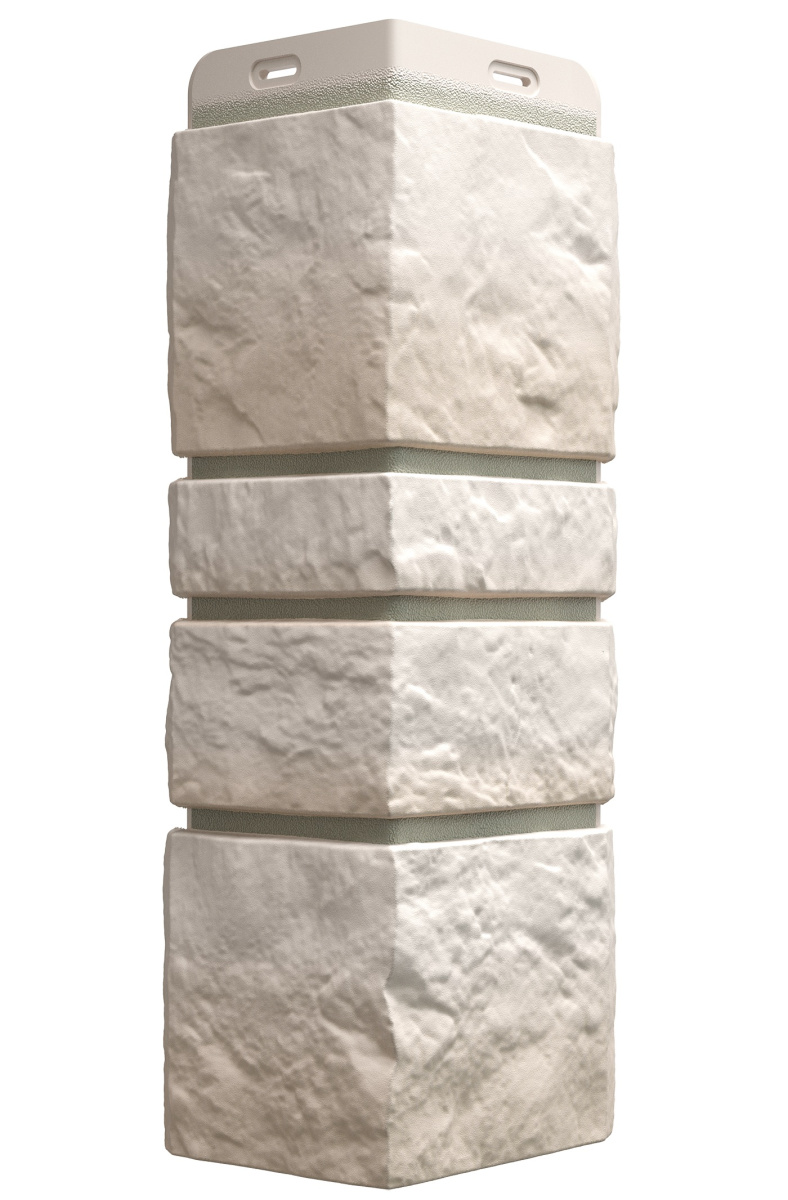 Угол для фасадных панелей Burg, Белый