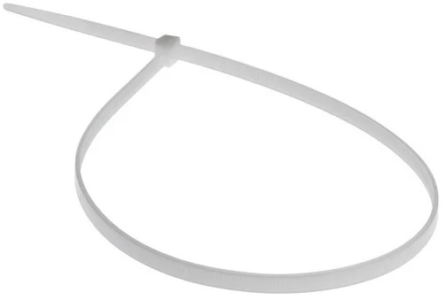 Хомут-стяжка STARFIX белый 3,6х200мм (100шт/уп) SMP-37409-100