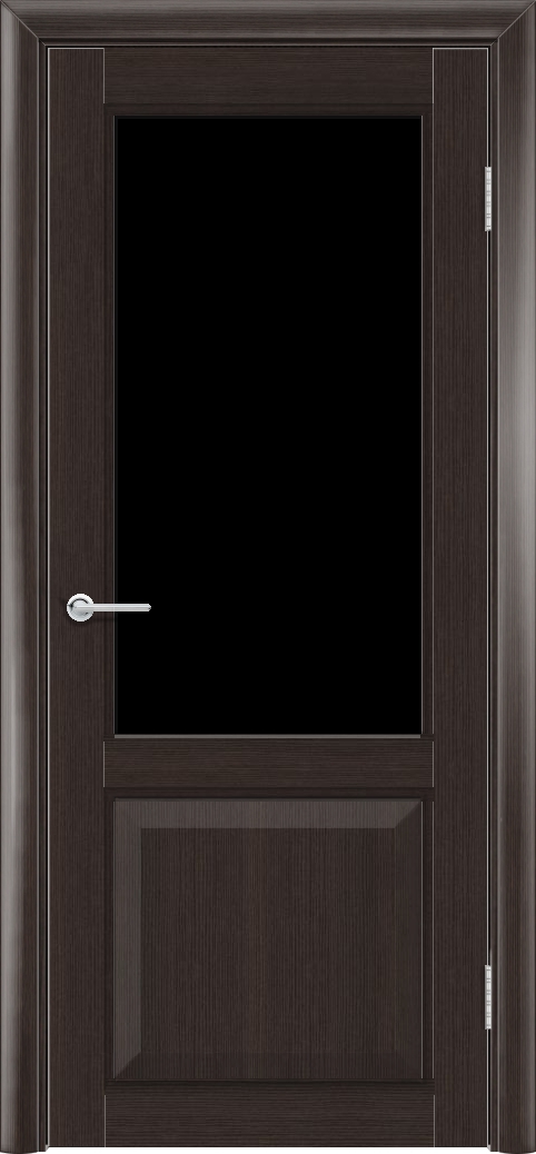 Т42, Орех темный рифленый, Лакобель черный