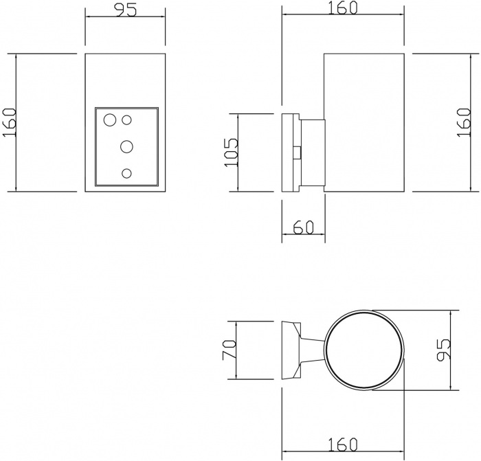 Архитектурная подсветка Rando O419WL-01GR