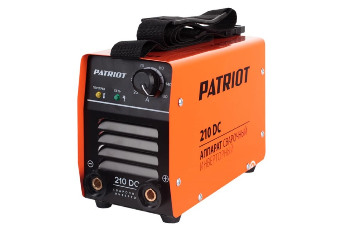 Сварочный аппарат инверторный Patriot 210DC MMA 605302518