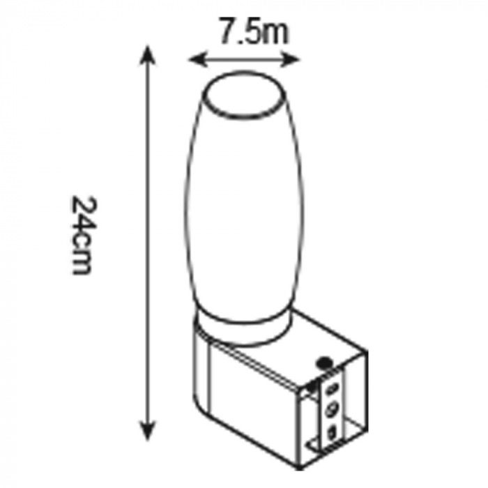 Бра AQUA A1209AP-1CC