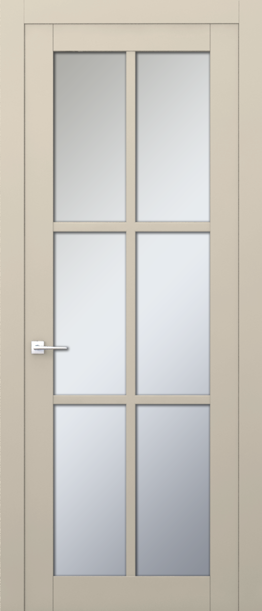 V 24, Vista, Экошпон, Софт сантьяго, Белое матовое