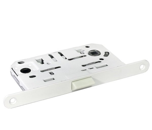 Замок межкомнатный под фиксатор пластик 821 T Iron WR белый