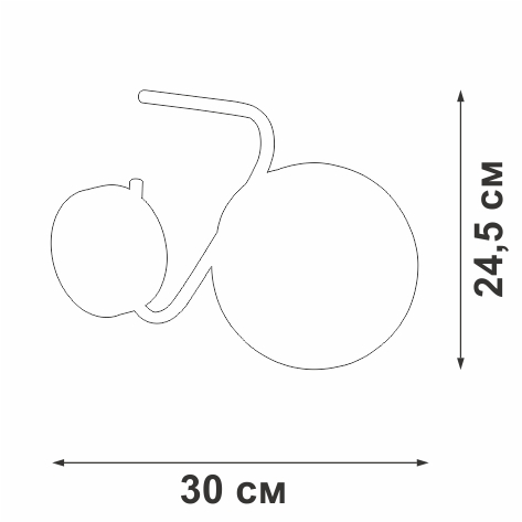 Бра V4715-1/1A