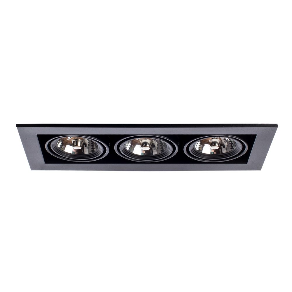 Встраиваемый точечный светильник CARDANI A5930PL-3BK