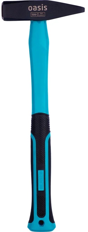 Молоток слесарный с обрезиненной фибергласовой рукояткой Oasis (3000г) 103010602009