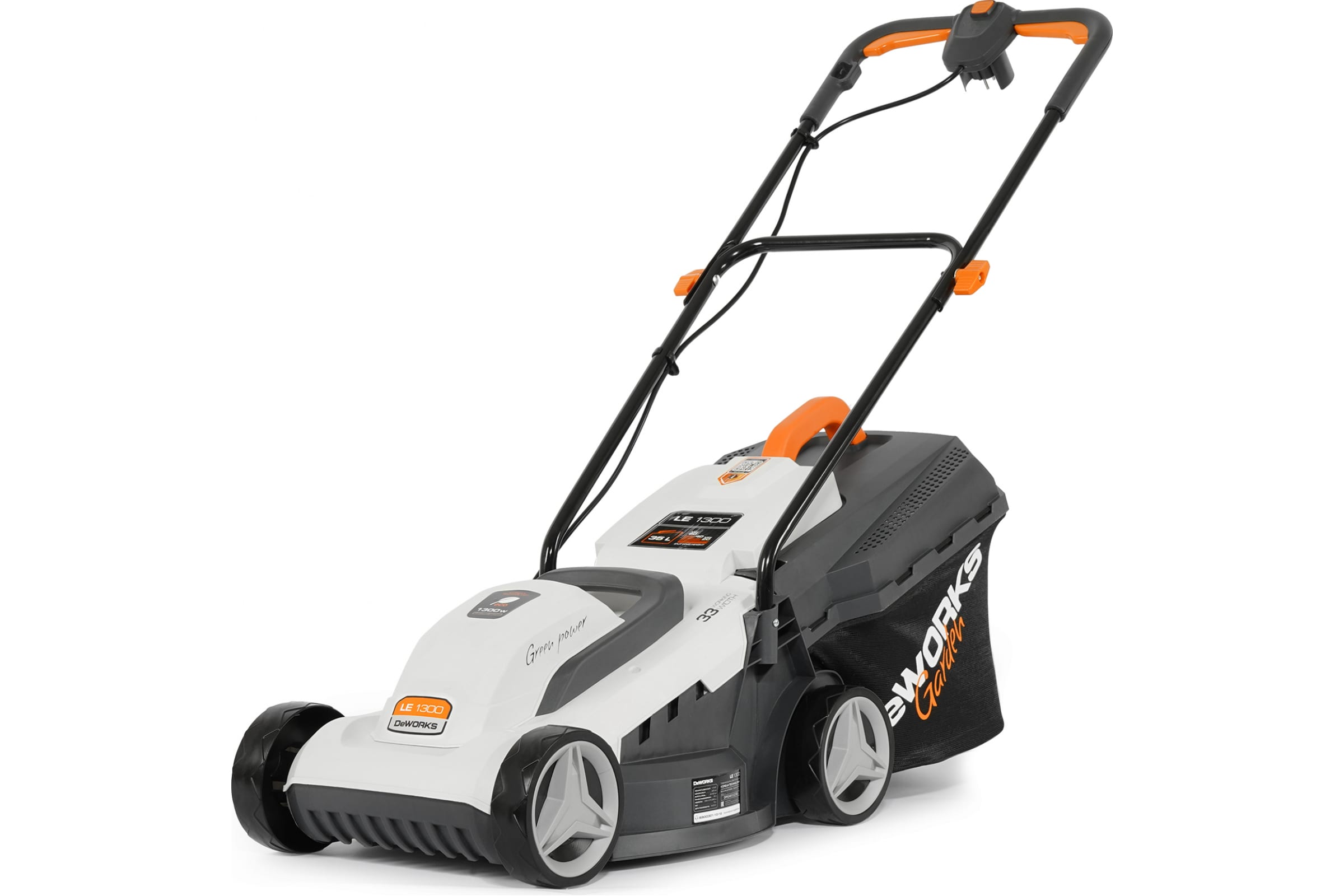 Газонокосилка электрическая Deworks LE1300