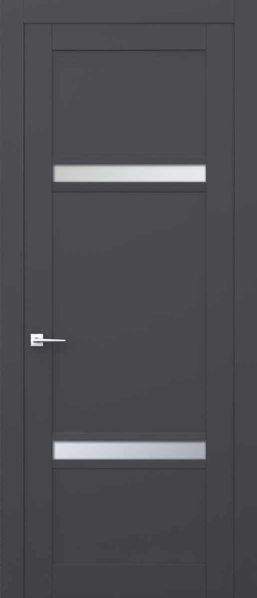 V 13, Vista, Экошпон, Софт графит, Белое матовое