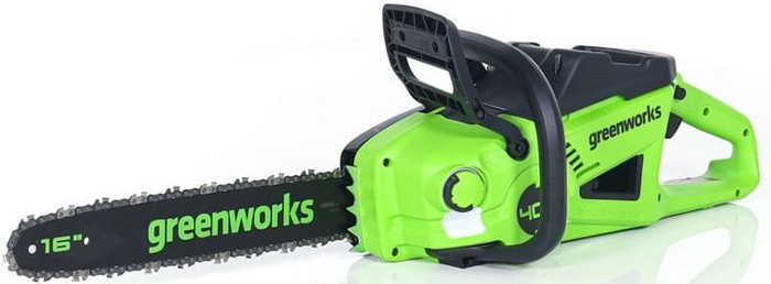 Пила цепная аккумуляторная, бесщеточная c 1хАКБ 4 Ач GreenWorks GD40CS20XK4 2008807UB (40V, 400мм)