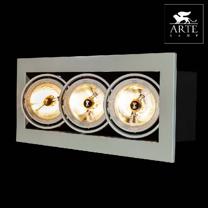 Встраиваемый точечный светильник CARDANI A5930PL-3WH