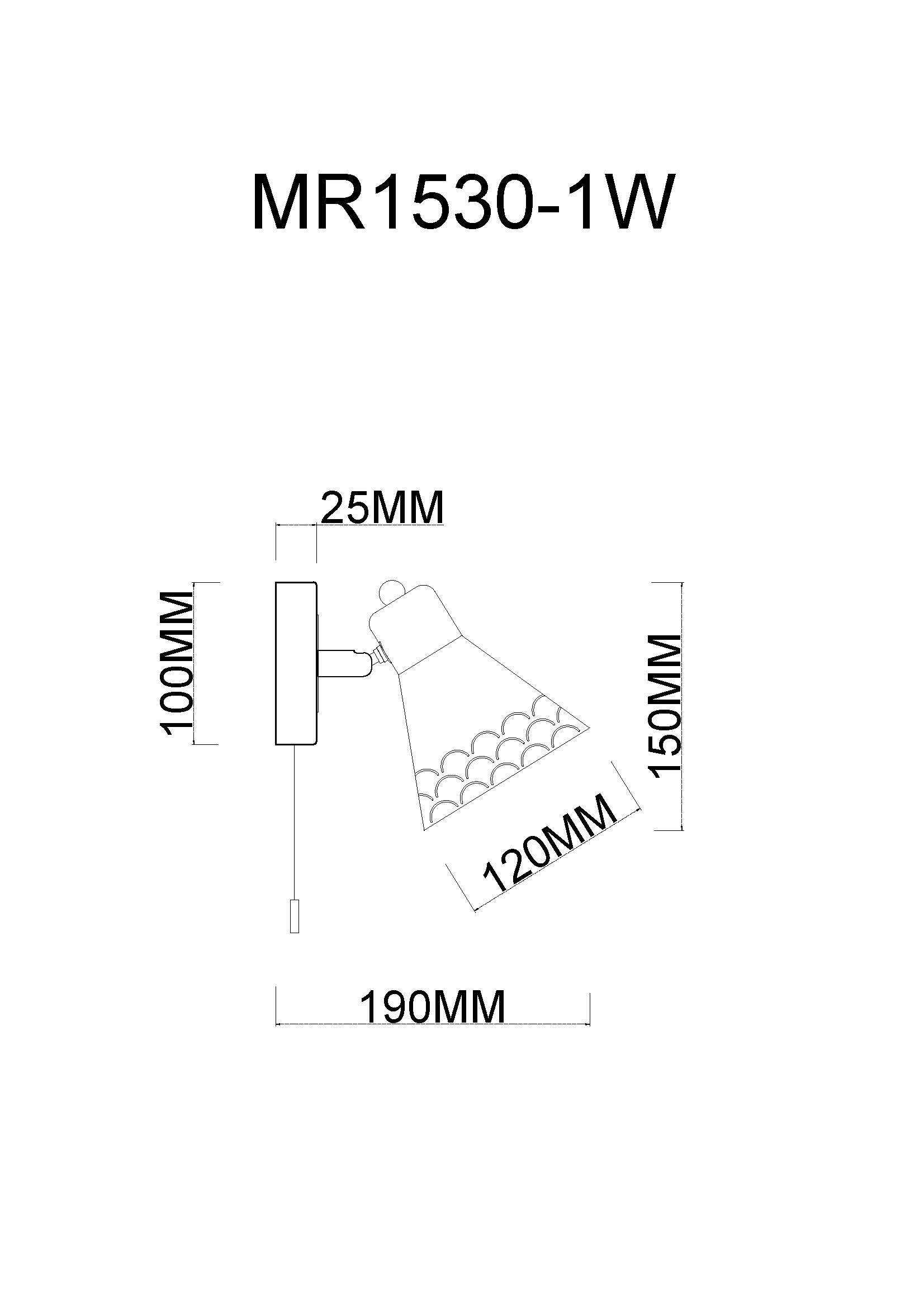 Бра Chilly MR1530-1W