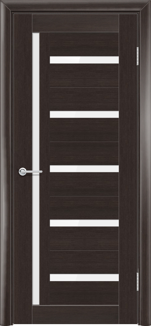 Т39, Орех темный рифленый, Лакобель белый