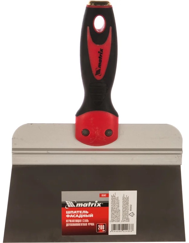 Шпатель фасадный Matrix (200мм) 85502