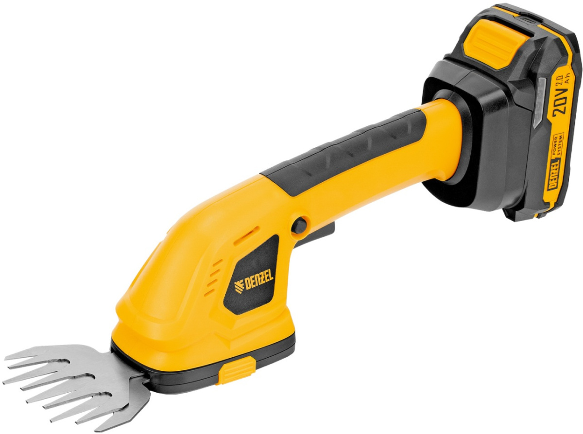 Ножницы-кусторез аккумуляторные Denzel GS-20, Li-Ion, 20 В 59432