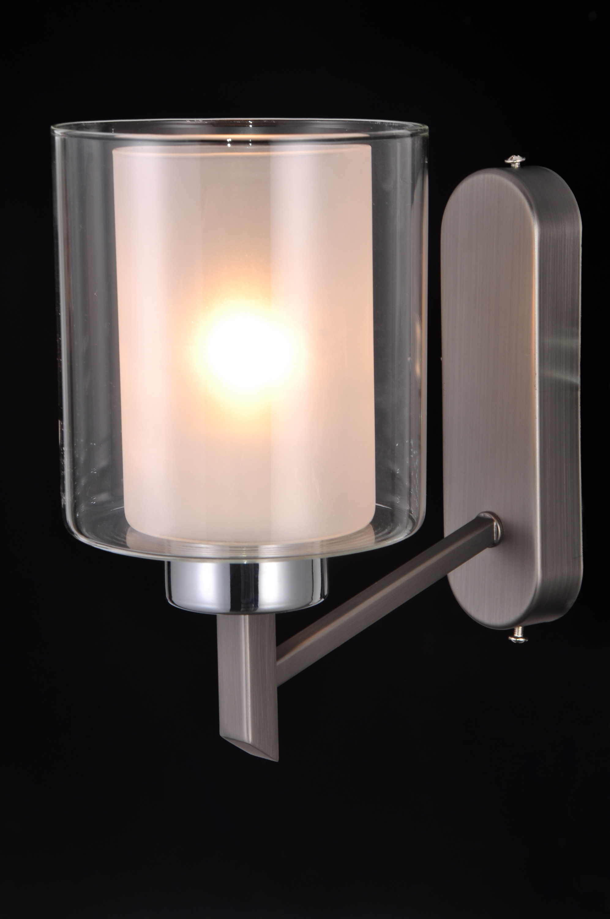 Бра DOUBLE DOUBLE 81049-1W ANTIQUE SILVER