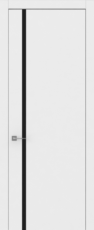 Тренд В8, Trend, Экошпон, Шагрень белая, Лакобель черный