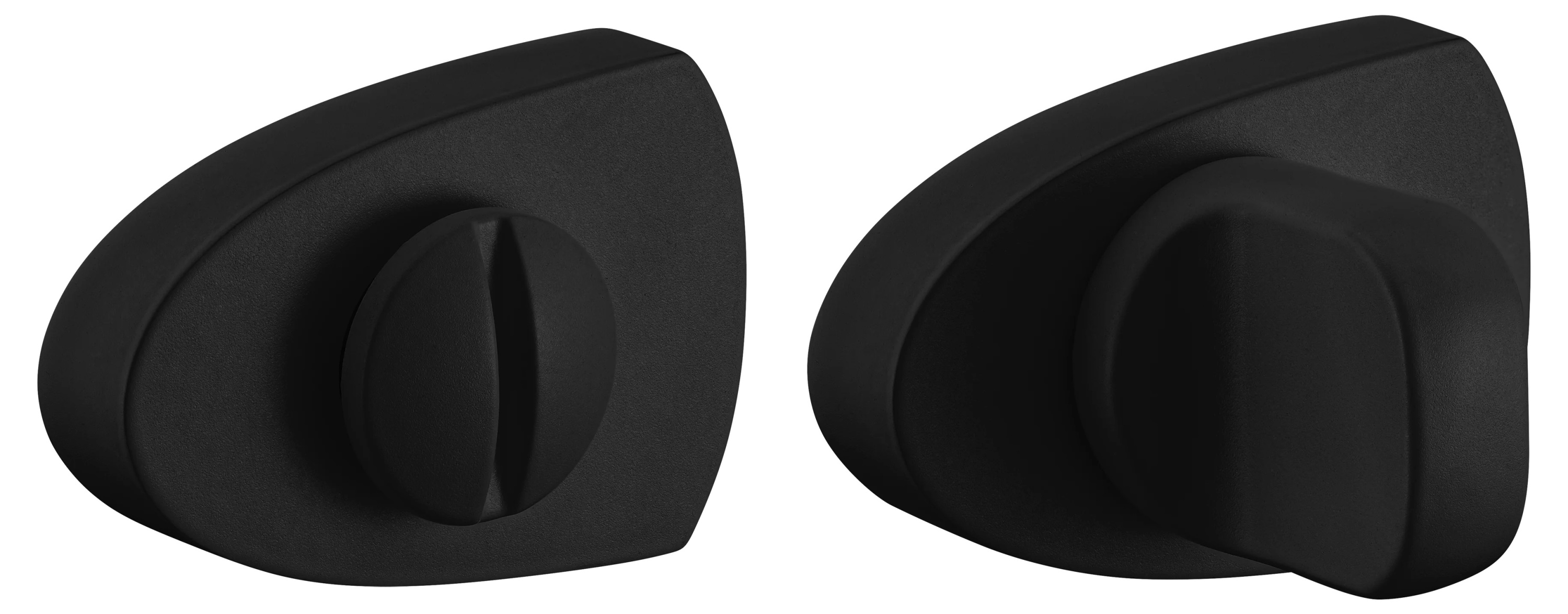 Дверная завертка MORELLI LUX-WC-UN NERO, цвет черный 9014037