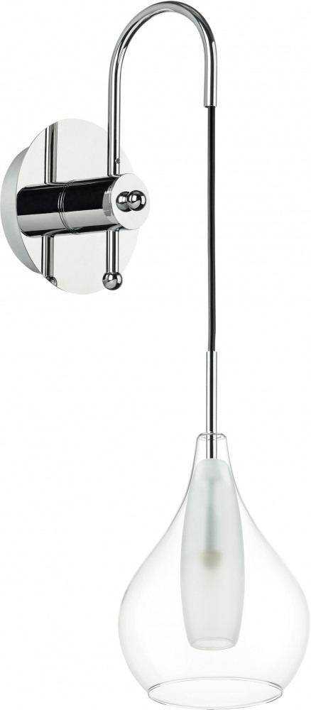 Бра PENTOLA 1х25W G9 803531 ХРОМ/ПРОЗРАЧНЫЙ