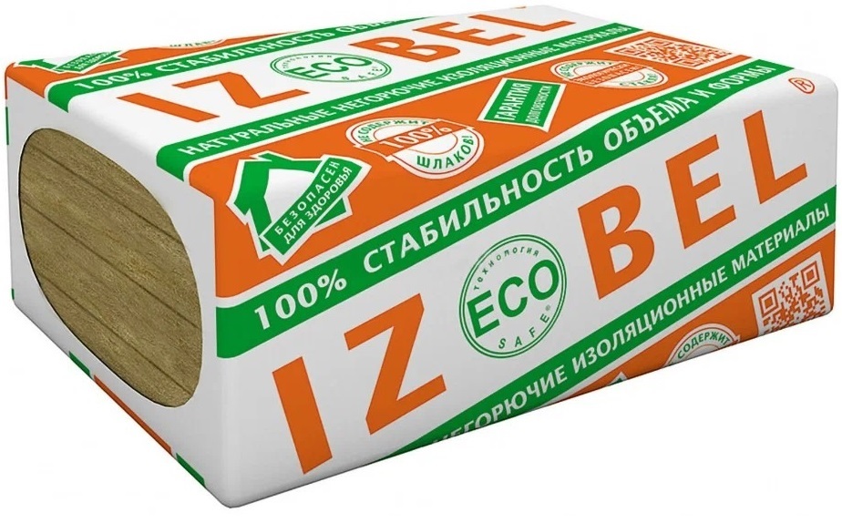 Минеральная плита Izobel Л-25 (1200х600х100) (2,88м2/0,288м3/4шт)